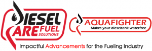 DieselCare & Aquafighter banner that says Impactful Advancements for the Fueling Industry