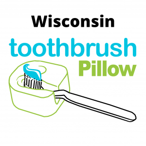 Wisconsin WisTECH Toothbrush Pillow