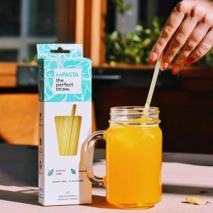 imPASTA Straws gluten free eco friendly alternative to paper straws