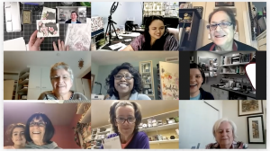 Attendees of the Craft Your Life Virtual Workshop Retreat