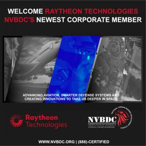 Welcome Raytheon Technologies to NVBDC's Corporate Member Family
