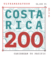 200 mile ultramarathon across Costa Rica, Caribbean to the Pacific