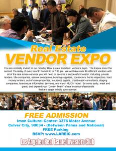 Real Estate Vendors Expo Returns March 10th