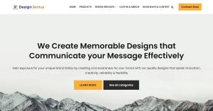 DesignJenius.com - skilled, fast, affordable graphic design services platform for companies, businesses and individuals.