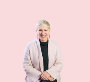 Leah Bonvissuto,  founder of PresentVoices