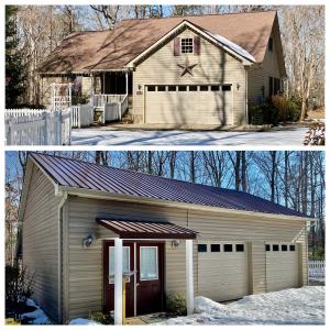  3 BR/3 BA home on 4.16 +/- acres with an attached 2 car garage & detached 24'x40' 2 bay garage/shop, finished basement, potential for a home based business and located just off Rt. 20