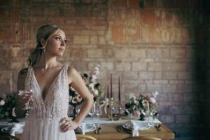 Bride in wedding Wedding