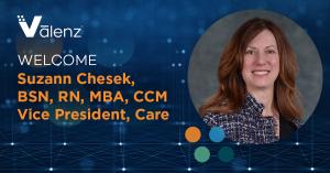 Valenz hires Suzann Chesek to Vice President of Care