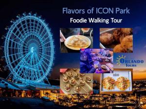 Samples of delicious food abound on Original Orlando Tours' Flavors of ICON Park Foodie Walking Tour