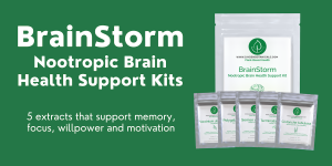 Linden Botanicals BrainStorm Nootropic Brain Health Kits Include 5 Global Extracts