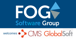 Logos of FOG Software Group and CMS GlobalSoft