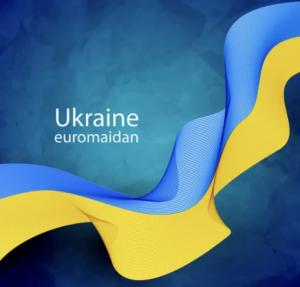 Ukraine's Blue and Yellow Flag