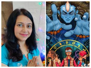 Nehha Rajpal's NFT "The Eternals of Shiva" on NFT.Wazirx.org platform