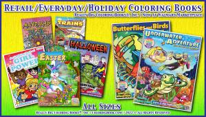 Books of all sizes Really Big Coloring Books® | ColoringBook.com book division Walmart Marketplace