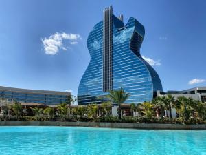 Hard Rock Hollywood Resort and Casino with installed lightning protection system