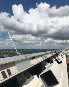 Lightning protection system installed on the Hard Rock Hollywood Resort and Casino