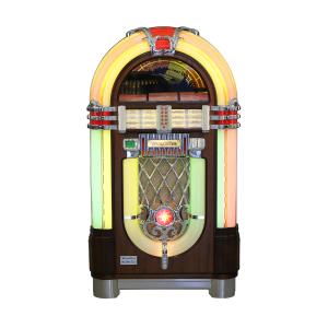 Replica of the iconic 1946 Wurlitzer Model 1015 “One More Time” (“OMT”) jukebox, made in Germany around 1990, plays 45 rpm records (est. CA$4,000-$6,000).