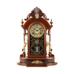 Rare, complete and untouched Canada Clock Company (City of Victoria) clock, which appeared on the cover of The Canada & Hamilton Clock Companies (est. CA$2,000-$2,500).