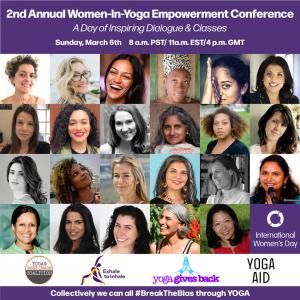 Women in Yoga Empowerment Conference Celebrating International Women's Day