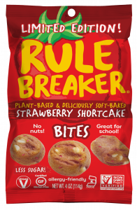 Just in time for spring, Rule Breaker Strawberry Shortcake Bites feature creamy white chocolate chips, a delectable soft-baked texture and of course delicious strawberry flavor.