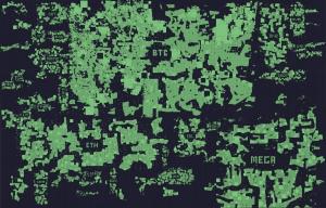 The Megaverse Map Represents 23 of the World's Biggest Crypto Communities