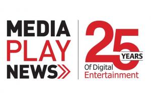 Logo of Media Play News and logo for 25 Years of Digital Entertainment