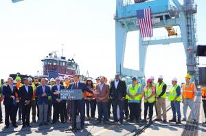 Florida Governor Ron DeSantis at JAXPORT