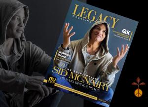 Legacy Magazine 2022 Featured Cover model ” The Spirtualist” Sid MicNairy