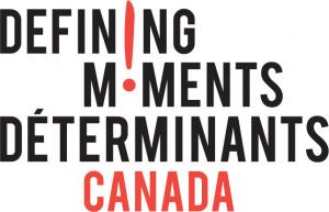 The bilingual logo for Defining Moments Canada