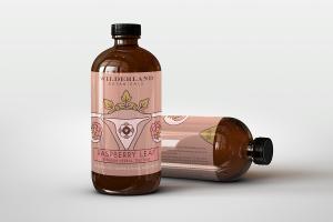 Wilderland Botanicals Raspberry Leaf tincture