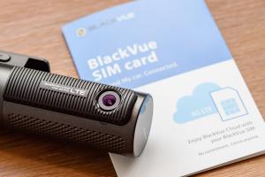 BlackVue SIM Card Leaflet and DR750X-2CH LTE Plus Front camera