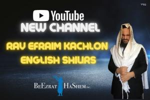 Rabbi Efraim Kachlon with Rabbi Yaron Reuven Launches English BeEzrat Hashem YouTube Channel