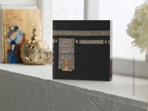 Kaaba - Mecca Tabletop Acrylic Block Ornament Islamic Art