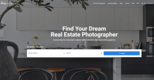 The HauzPhotographers website has been built for real estate photographers to connect with real estate agents