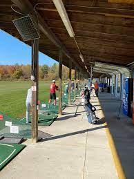 Clean, state of the art driving range