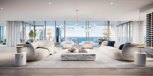 DD Living has revealed Royale Gold Coast's signature collection of ultra premium absolute beachfront penthouse apartments