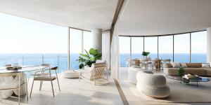 Nine top floors and four lower floors at the 38-level Royale Gold Coast have been dedicated to some of the most luxurious absolute beachfront penthouses on the market in Australia