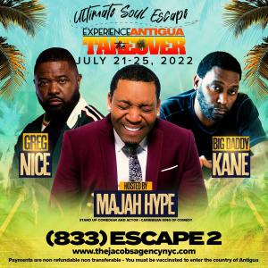 The Ultimate Soul Escape (USE) JULY 21-25 Live Performance Big Daddy Kane and Greg Nice, Celebrity host Majah Hype