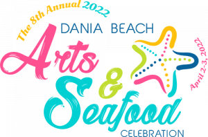Colorful starfish Dania Beach Arts & Seafood Celebration April 2 and 3, 2022