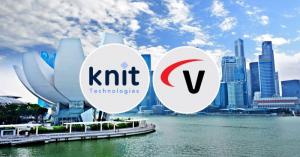 Picture of Singapore bay with Versasec and Knit Technologies logo