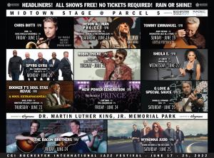 CGI Rochester International Jazz Festival is Back! Lineup Announced for 19th Edition June 17-25. Headliner Shows Free