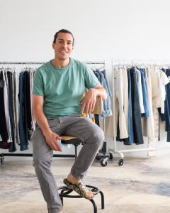 David Abissidan, founder of Lola Jeans