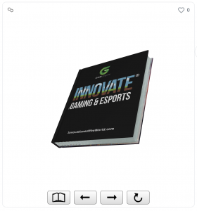 Screenshot of INNOVATE® Gaming & Esports NFT 3D Book