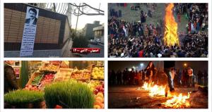 On March 1, 2022, the Social Headquarters of the Mujahedin-e Khalq (MEK/PMOI) inside Iran called on Iran’s youth and people to celebrate the Fire Festival national celebration, and torch posters of Khamenei, and Raisi, as widely as possible.