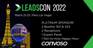 Convoso is a Platinum Sponsor at LeadsCon 2022 in Las Vegas March 21-23