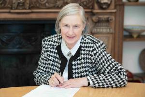 Professor Dame Madeleine Atkins is the president of Cambridge University's Lucy Cavendish College