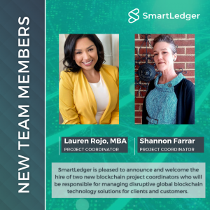 SmartLedger Expands with Key Talent