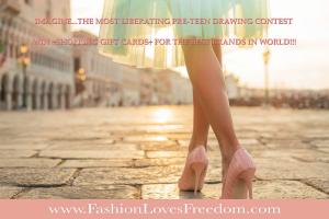 The Sweetest Creative Contest for Girls Who Love Drawing and Shopping Launches