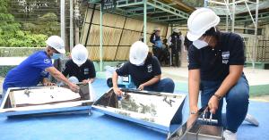 KPS team in action along with Project Water team