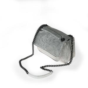 Silver Vivace crossbody bag by Endrizzi